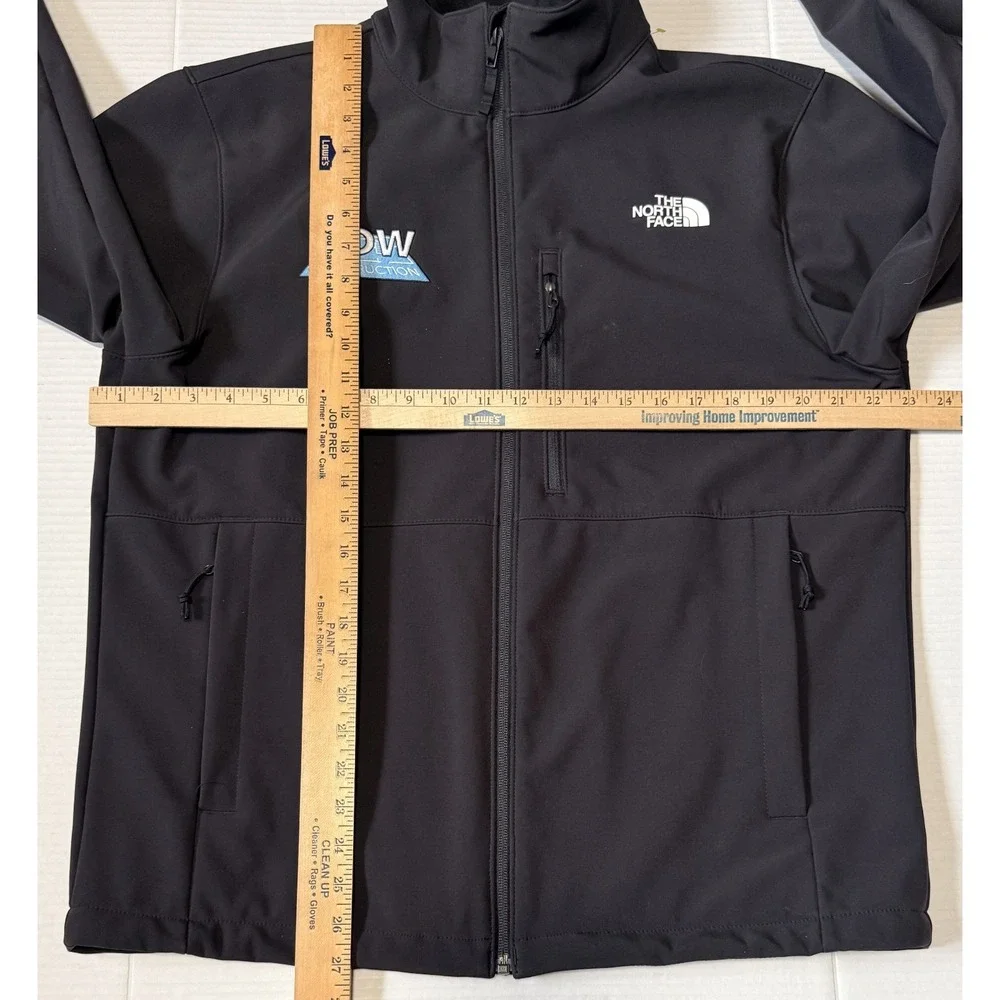 THE NORTH FACE WindWall - Men's Black SoftShell Windbreaker‎ Jacket - Large